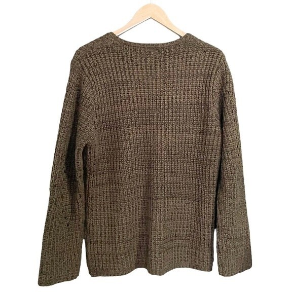 John + Jenn Revolve Constance Sweater Olive Green Pullover Women’s Size Medium - Picture 3 of 12
